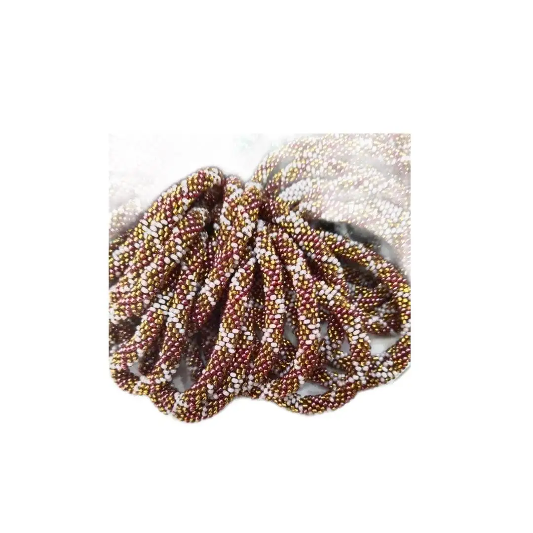 Multicolored Beaded Unisex Roll Design Floral Tassel Number Ball Religious Patterns Pearls Diamonds Weddings Parties Gifts