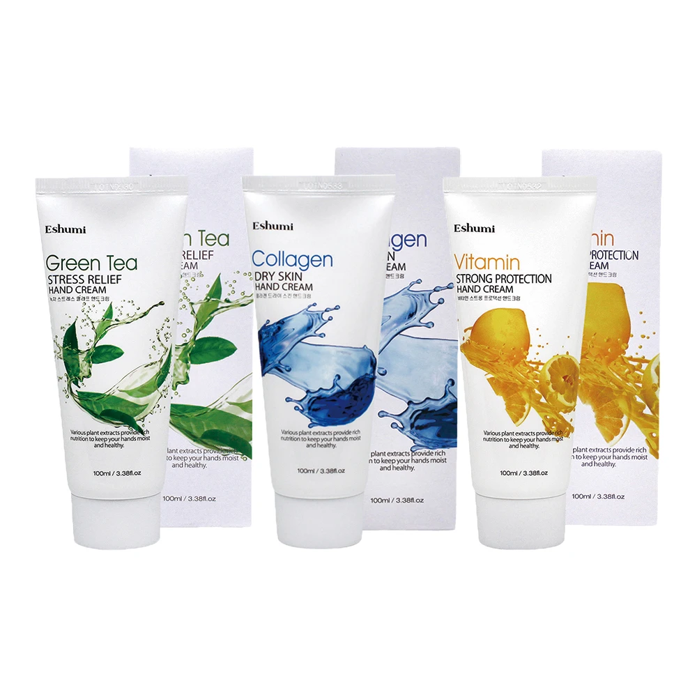 Good Product in The Korea High Quality and Hot Selling Clean to the inside of the skin Eshumi Collagen Dry Skin Hand Cream