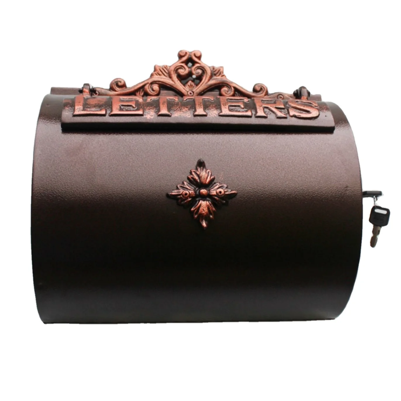 Wall mounted newspaper box Aluminum mailbox book old post office mailboxes for sale