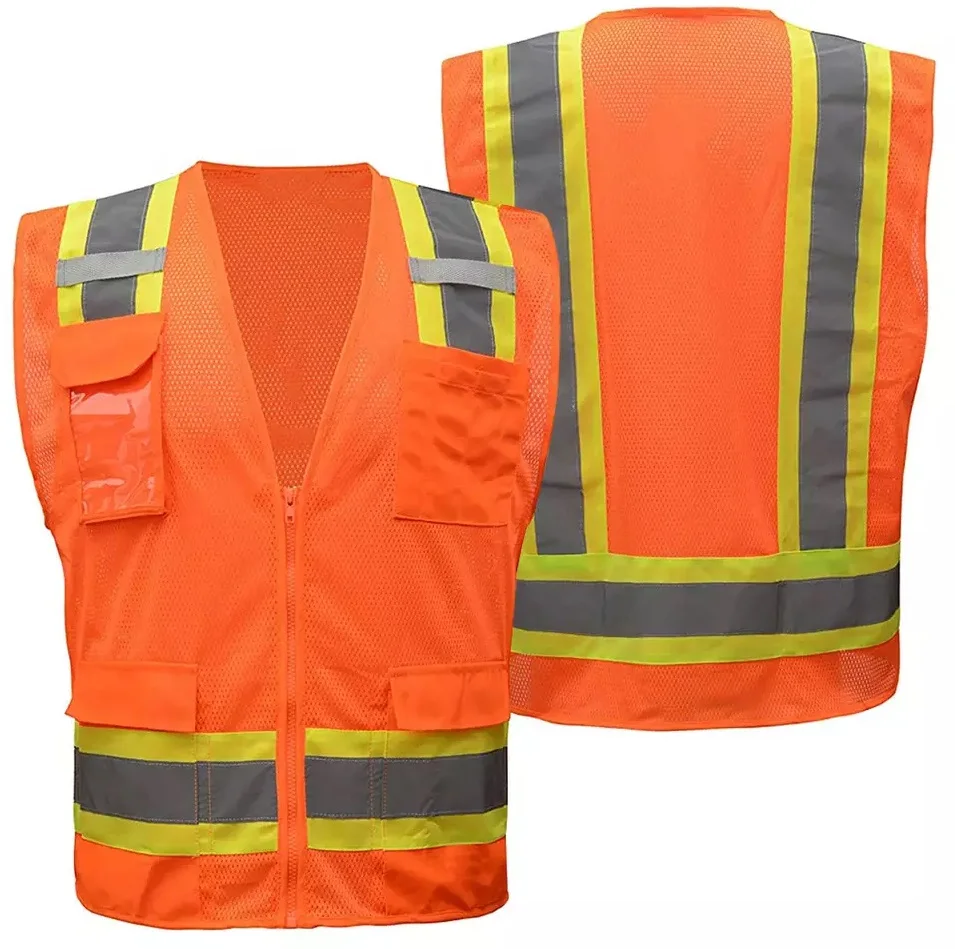 Safety Worker Vests Visibility EMS Medical Safety First Aid Paramedics