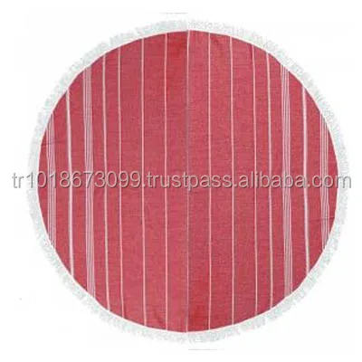 Aztec pattern Round beach towel with tassels, Circle, best quality, heavy 1150gr unit