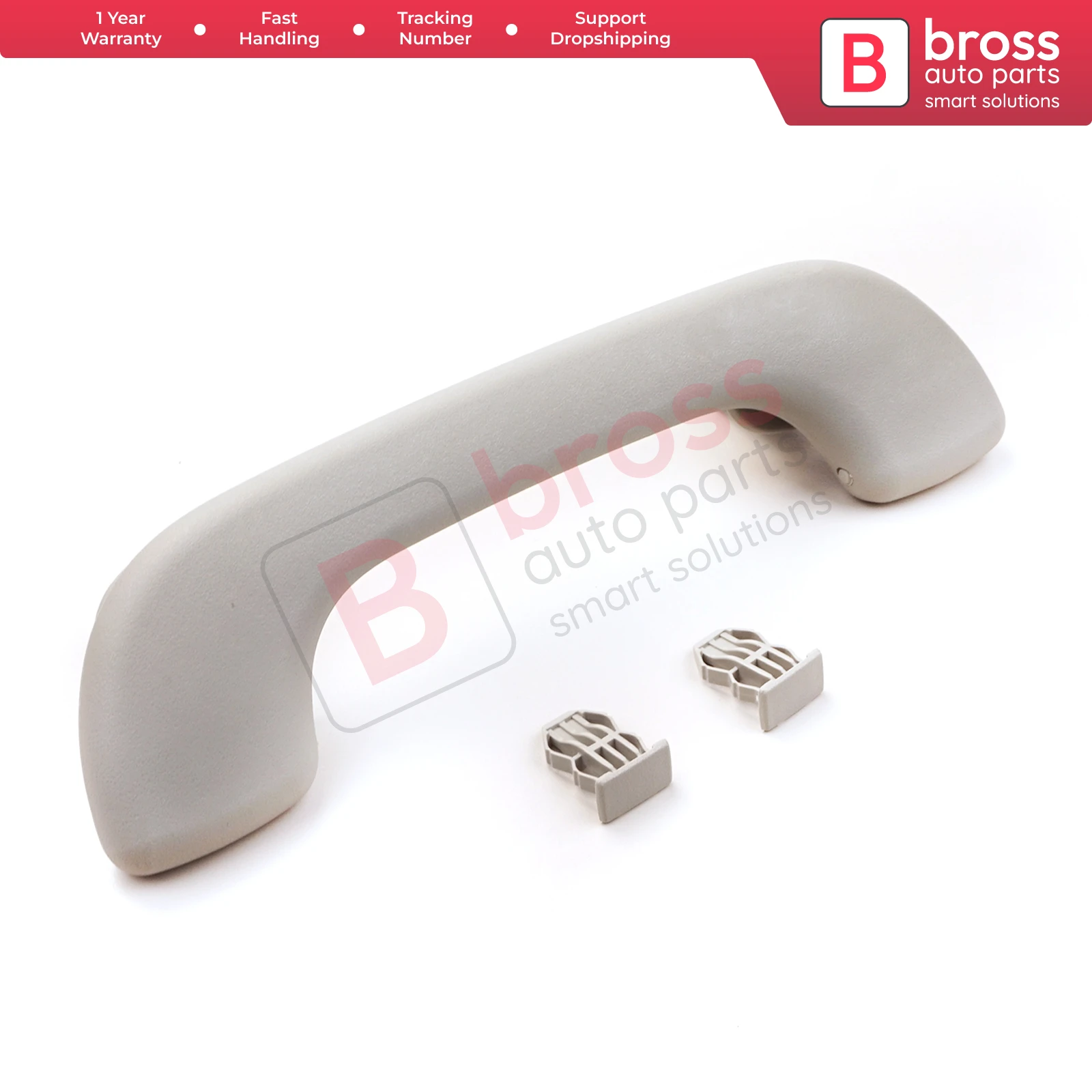 BDP1182 Front Passenger Interior Roof Grab Handle Support Light Gray 739410013R for Megane 3 4 Scenic 3 Clio 4 Kadjar Captur