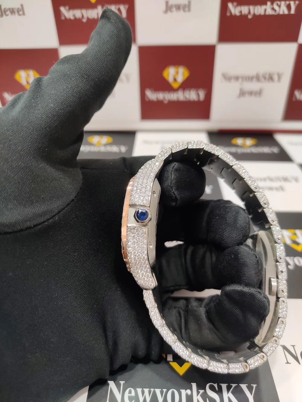 Роскошные наручные часы из нержавеющей стали