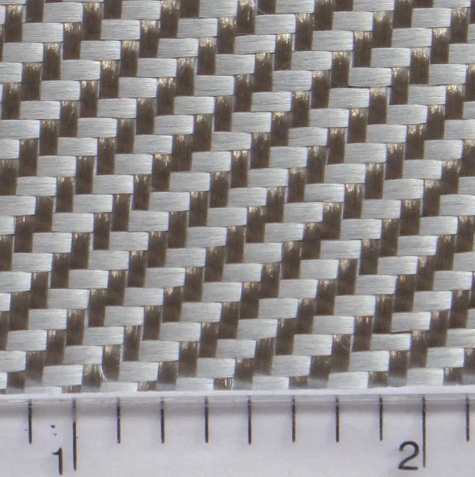 Aluminum electroplating Carbon fiber fabric