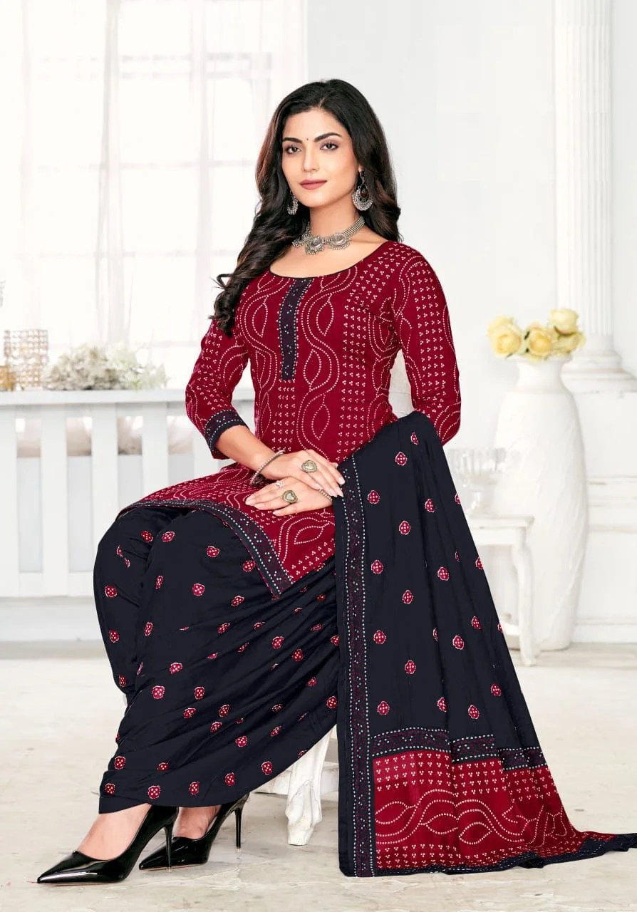 Bandhani Special cotton dress for Summer