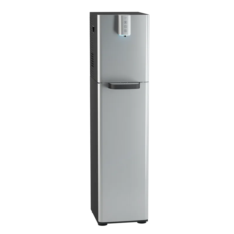 Напольная подставка со сверкающим диспенсером для холодной и горячей