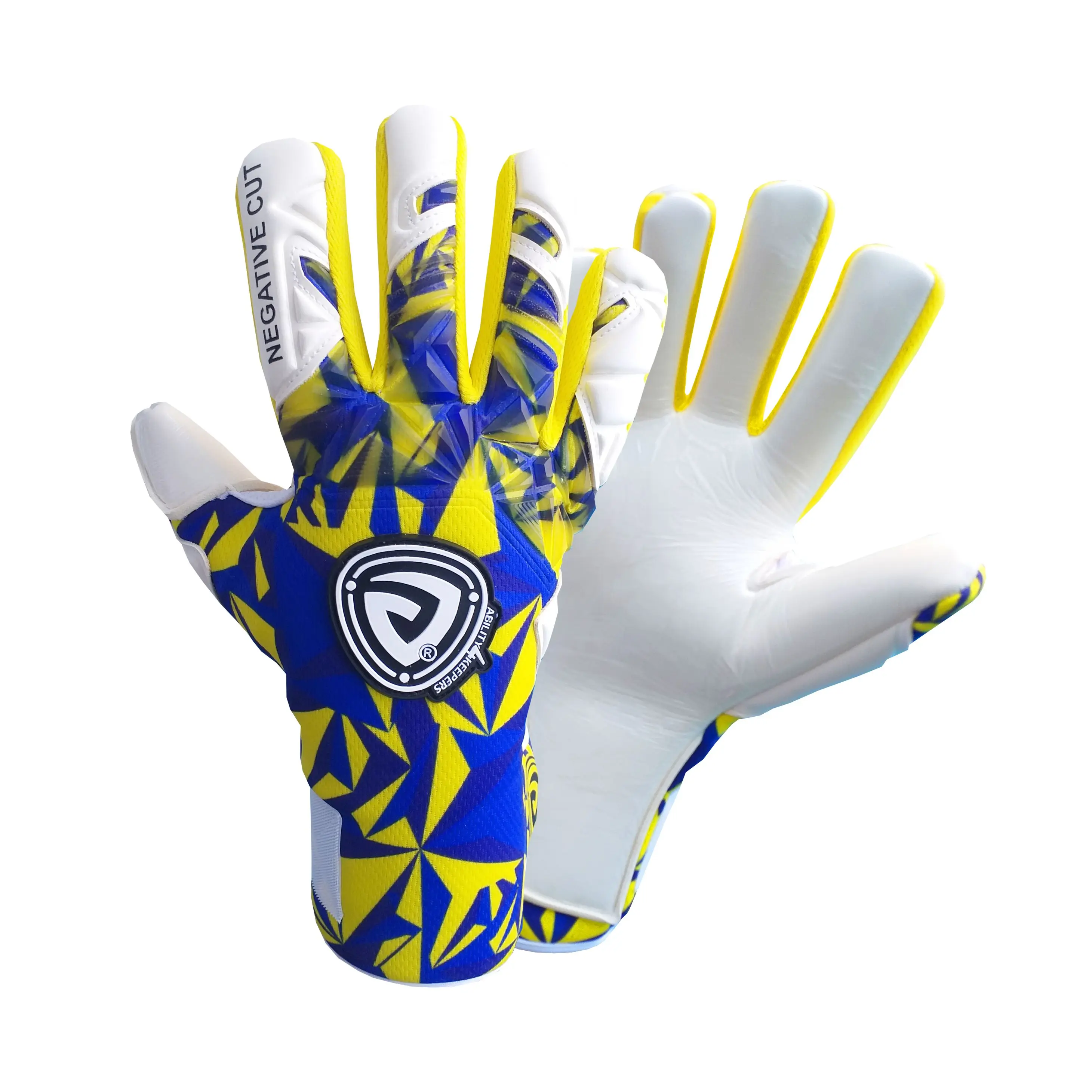 New Professional Goalkeeper Gloves With Fingertips Adult Children Goalkeeper Gloves Thick Latex Smooth Football Training Size