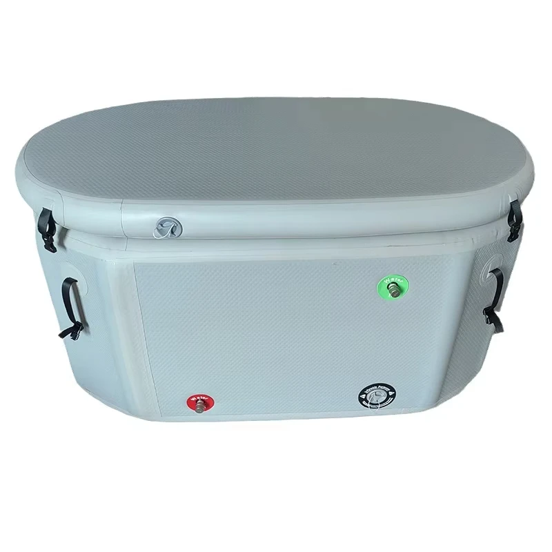 XSNELL Convenient inflatable ice bathtub connective chiller insulated ice tub for fitness exercise body recovery