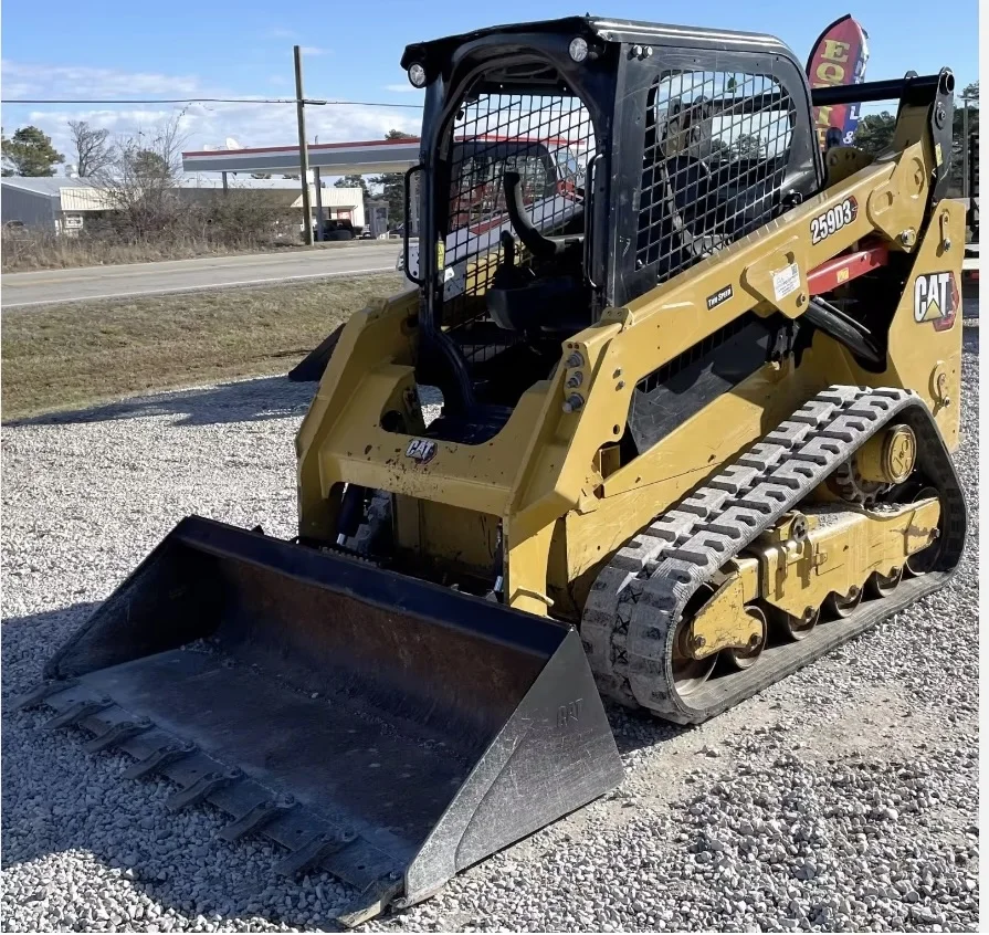 Compact construction machinery Heavy-duty CAT skid steer loader for sale Skid Steer Mini Wheel Skid Steer Loader