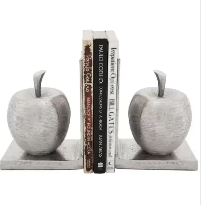 Industrial Quality Metal Decorative Library Book Bookends Custom Unique Human Shape Vintage Bookends For Sale