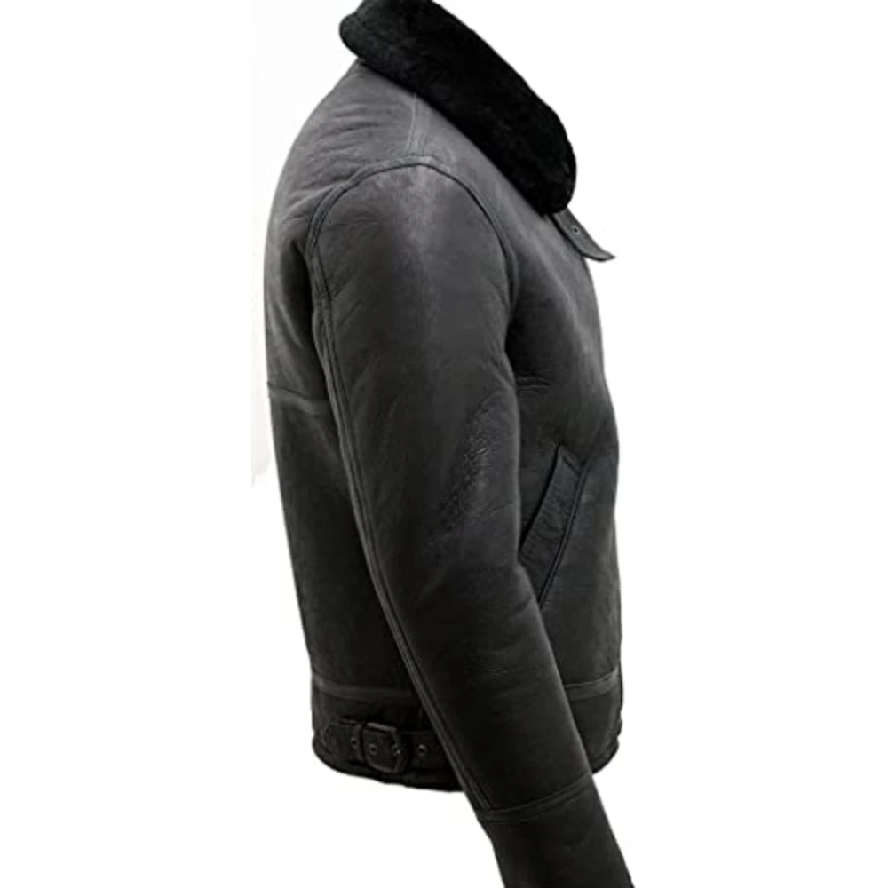 Dropshipping 2022 autumn and winter leather jacket plus velvet thick fur one men