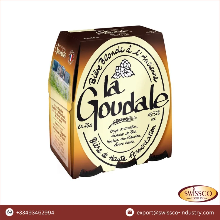 Private Label Available Outstanding Quality La Goudale Blond Beer in Bottle of 25CL at Reasonable Price
