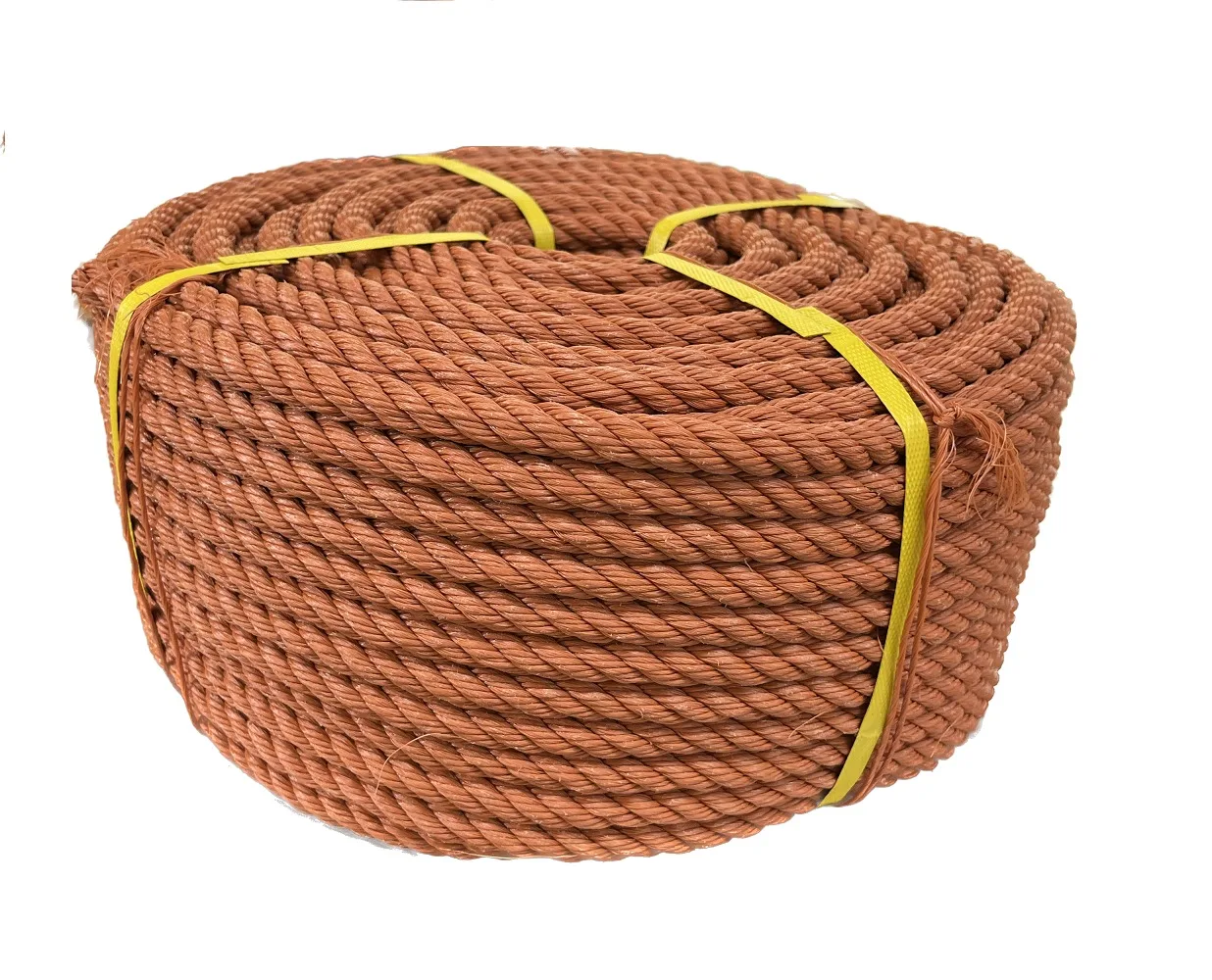 High-Durable Blue Telecom Drawing Rope Australia Market 3 Strands Twisted PP Split Film High Breaking Strength Double Braid