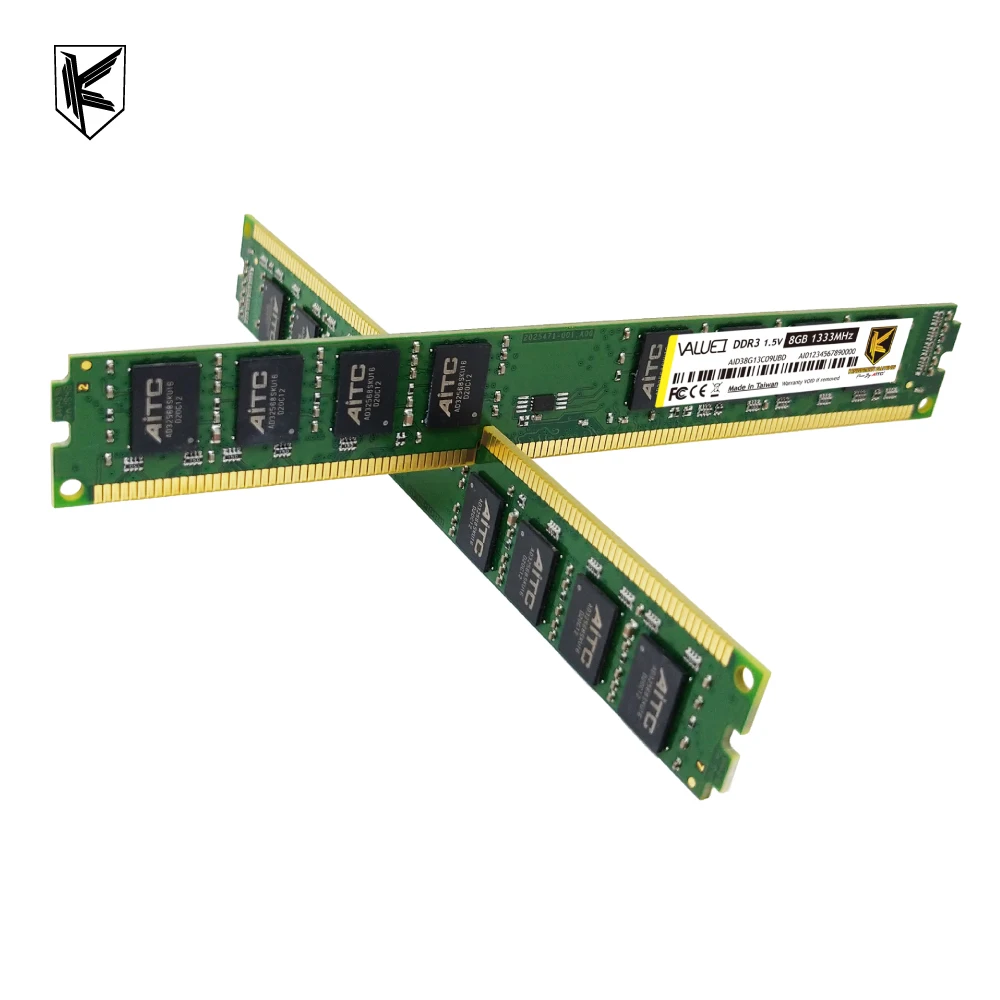 [AITC] 8GB PC3 10600 memorias ram ddr3