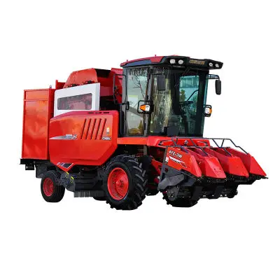 Power Transmission  Corn Harvester Machine Combine Agriculture Machinery 4LZ-2.2 Z 1 Rows Corn Combine Harvester