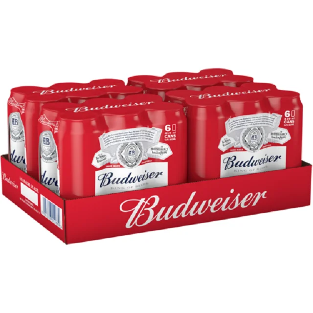 Low price  Budweiser beer 355ml x 24 cans