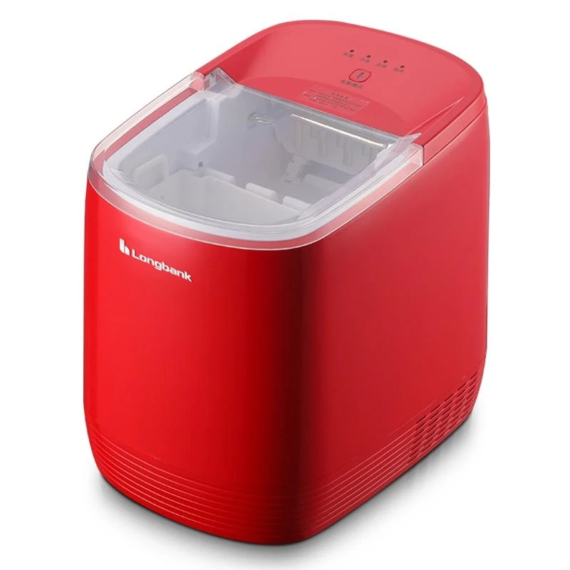 Nugget Ice Maker Countertop Portable Ice Machine for Sale Bullet Round Shaped Push Button 12-15kgs/24h 12kg/day 2.2litre Plastic