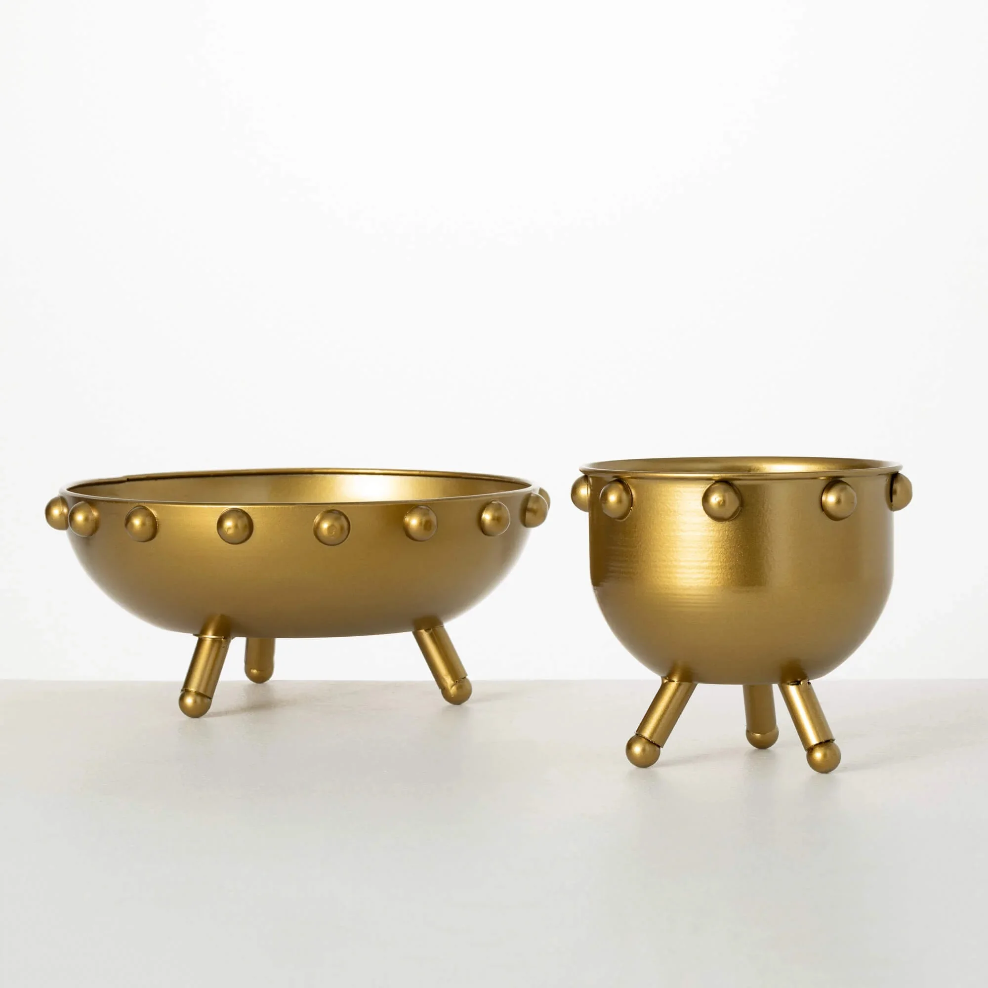Buy Whale Shaped Golden Color Flower Planter With Metal Stand Customized and Size for Malls 24X5X8 Inches