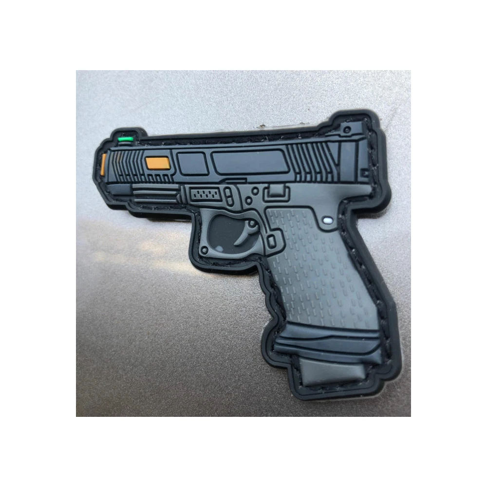 Any color 3D heat transfer silicone label made embossed logo PVC rubber patch