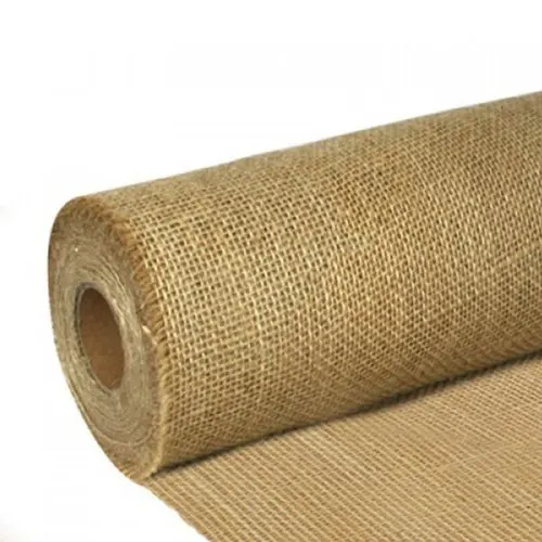 Natural Jute Color Burlap Hessian Cloth for Construction Bag Cover Outdoor Crafts Fabric Eco-friendly Wholesale jute sack Cloths