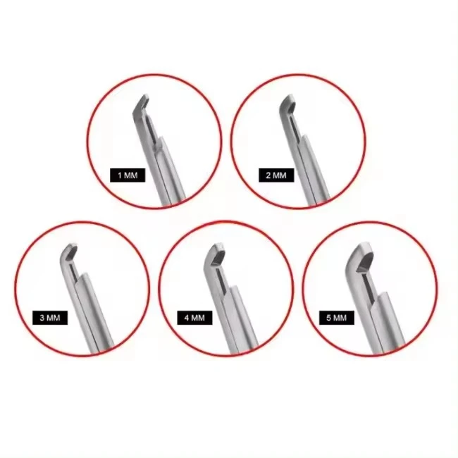 Ортопедические инструменты Kerrison Rongeurs высокого качества 1 мм 2 3 4 5 нейропозвоночный набор ортопедических хирургических инструментов