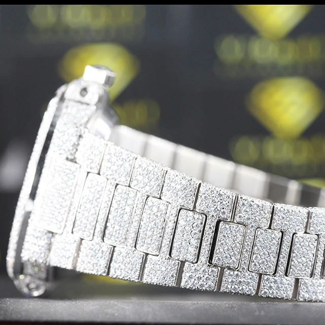 Пользовательские эмалевые VVS Moissanite часы Diamond тестер