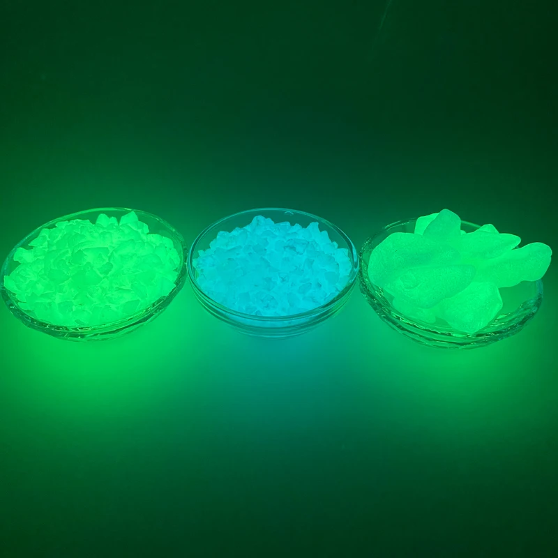 Glowing Pebbles Stones Natural Glowing Luminous Stone Glow Stones for Garden Decoration