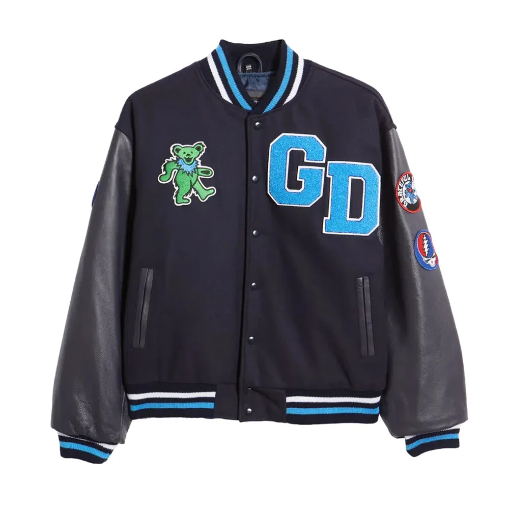 High quality Wool body & real cow leather sleeve custom design varsity Jacket Wholesale Design your own high quality jacket