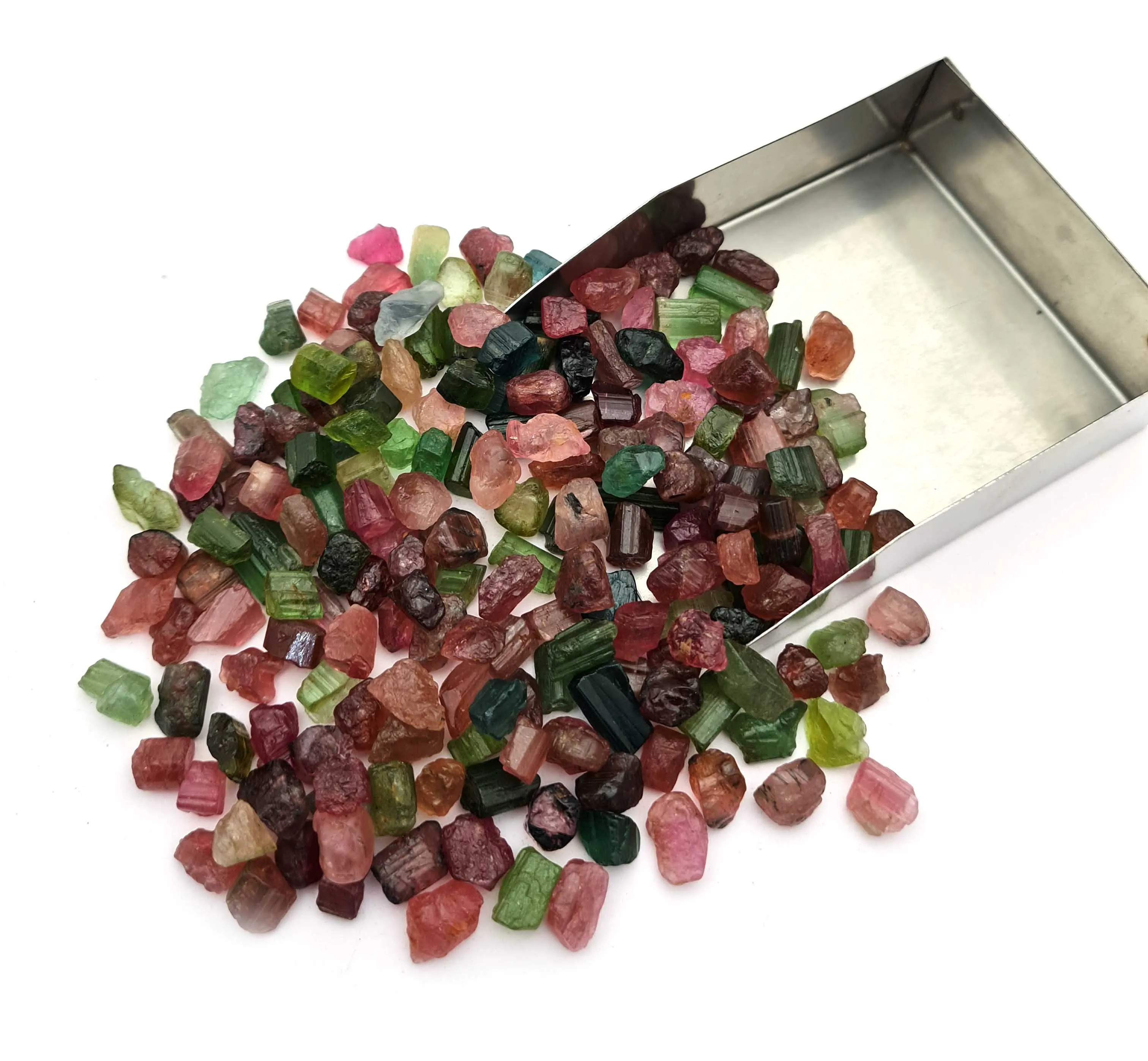 100 CT натуральный разноцветный турмалиновый камень грубый для ювелирных изделий необработанные драгоценные камни