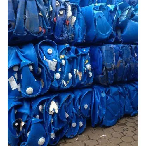 HDPE барабанная переточка/HDPE голубые барабанные хлопья/HDPE