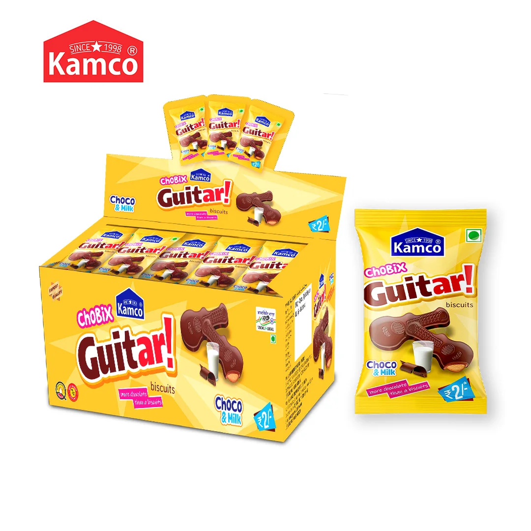 Export Quality Chobix Guitar Chocolate Bicuits