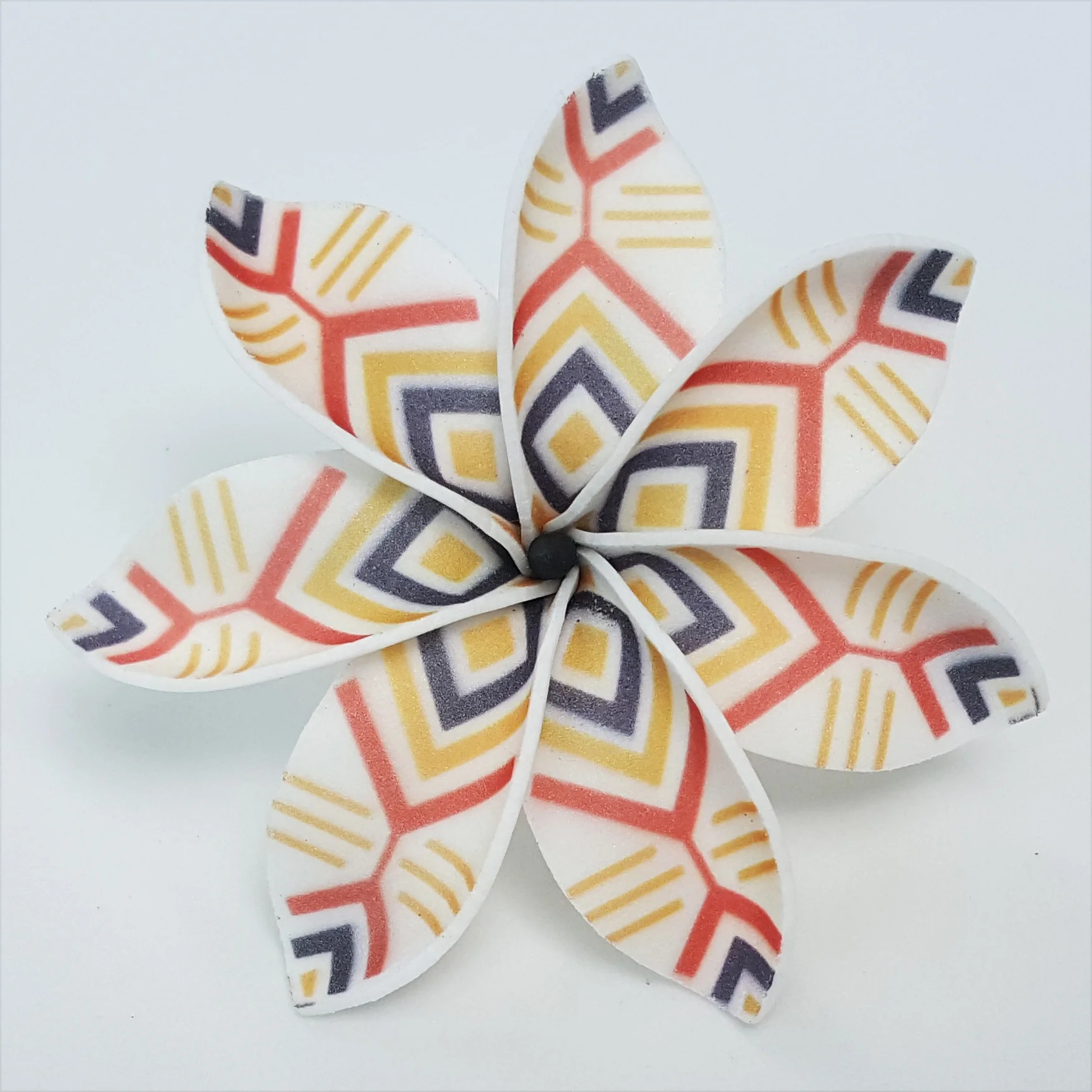 Best seller good quality Handcraft Handmade artificial tahitian foam flower with special tattoo and color pattern