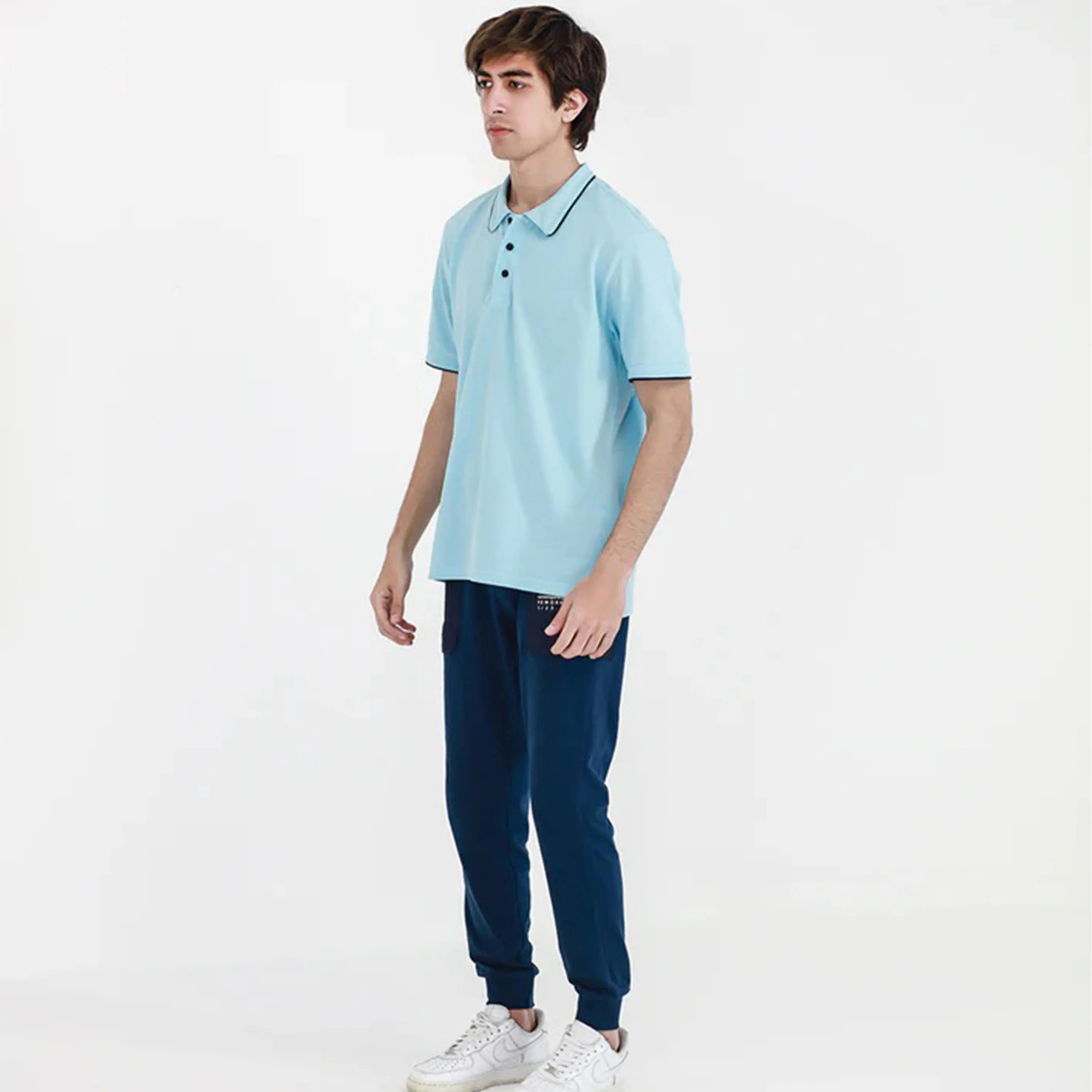 OEM Wholesale New Style High Quality Golf Polo Mens Cotton Polyester Sport Breathable Polo Shirts