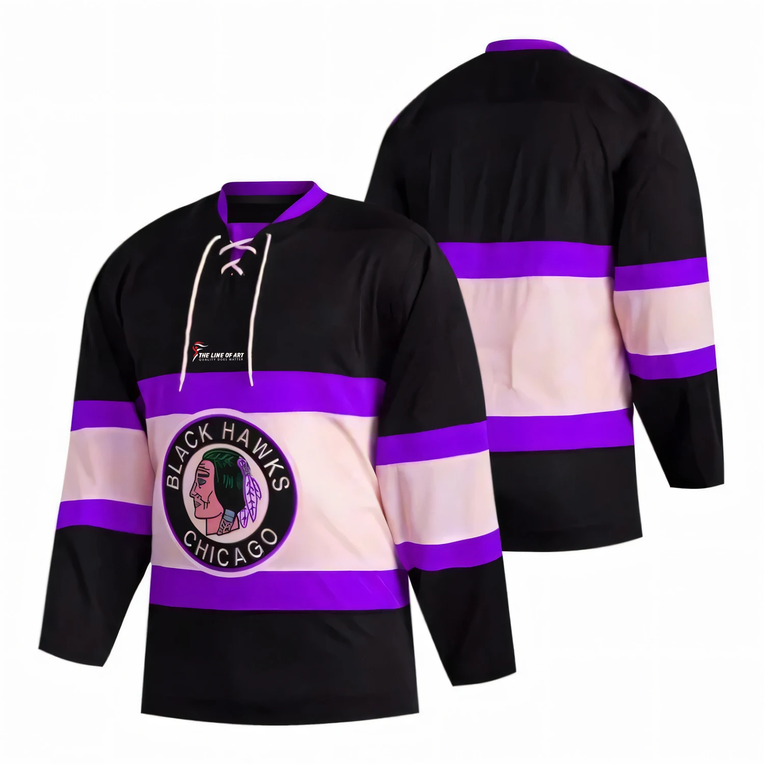 Custom Player Name & Number Print Ice Hockey Jersey Personalized In Stock Hot Selling Durable Ice Hockey Jerseys TLA