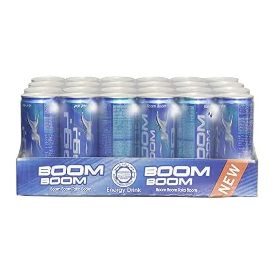Boom-оригинальный ароматизированный энергетический напиток 250 мл