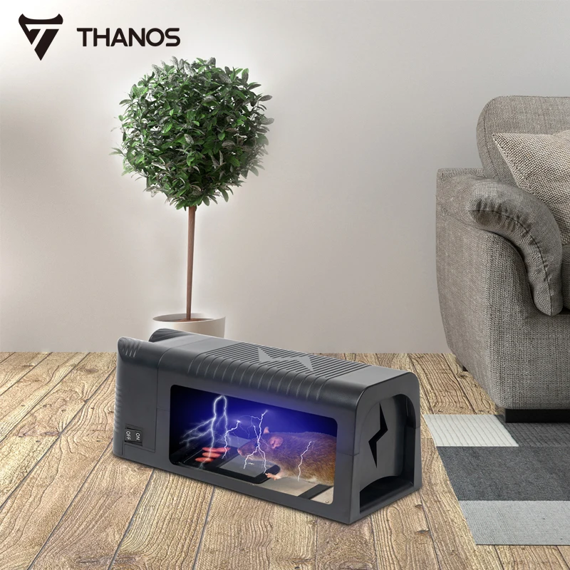 THANOS Electric Mouse Trap MK08 Hunting Mouse Rat Killer Electronic Mice Catcher Indoor Animal Control Rodent Electric Trap
