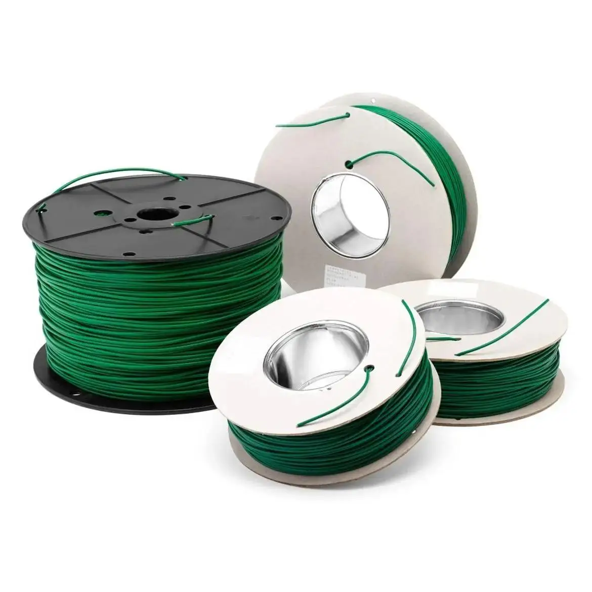 OEM Silver Bare Copper Conductor FEP /PFA /PTFE/ ETFE Insulation Robot Lawn Mower Wire High Temperature  Primary Boundary Cables