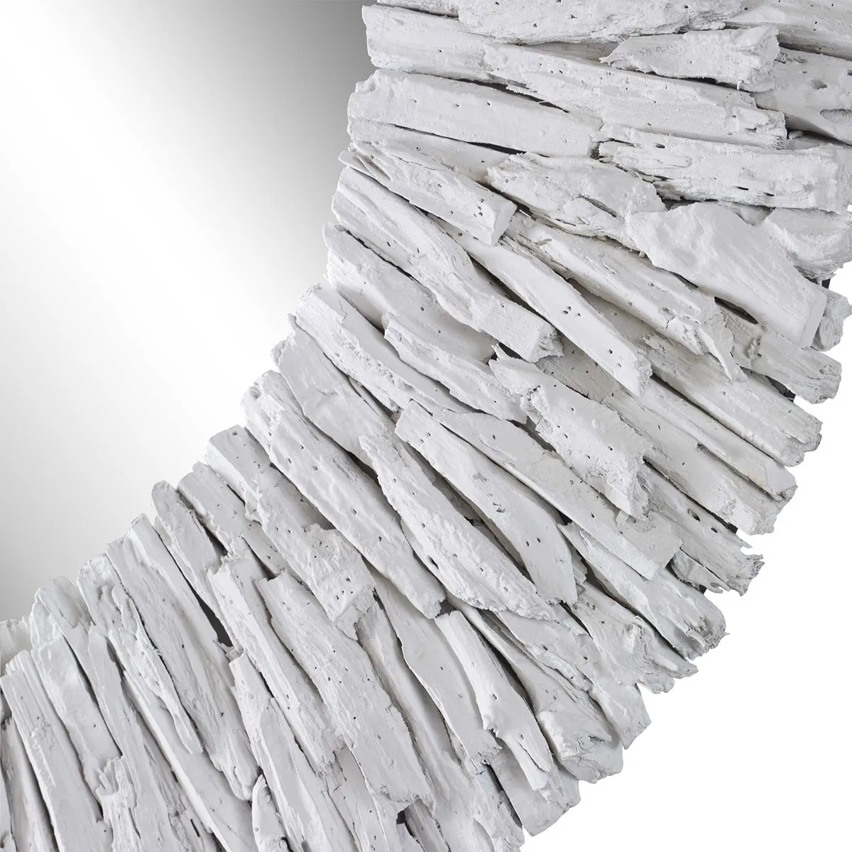 White natural wood round wall mirror for hotel apartment home living room bedroom hallway wall decoration dressing mirrors 2023