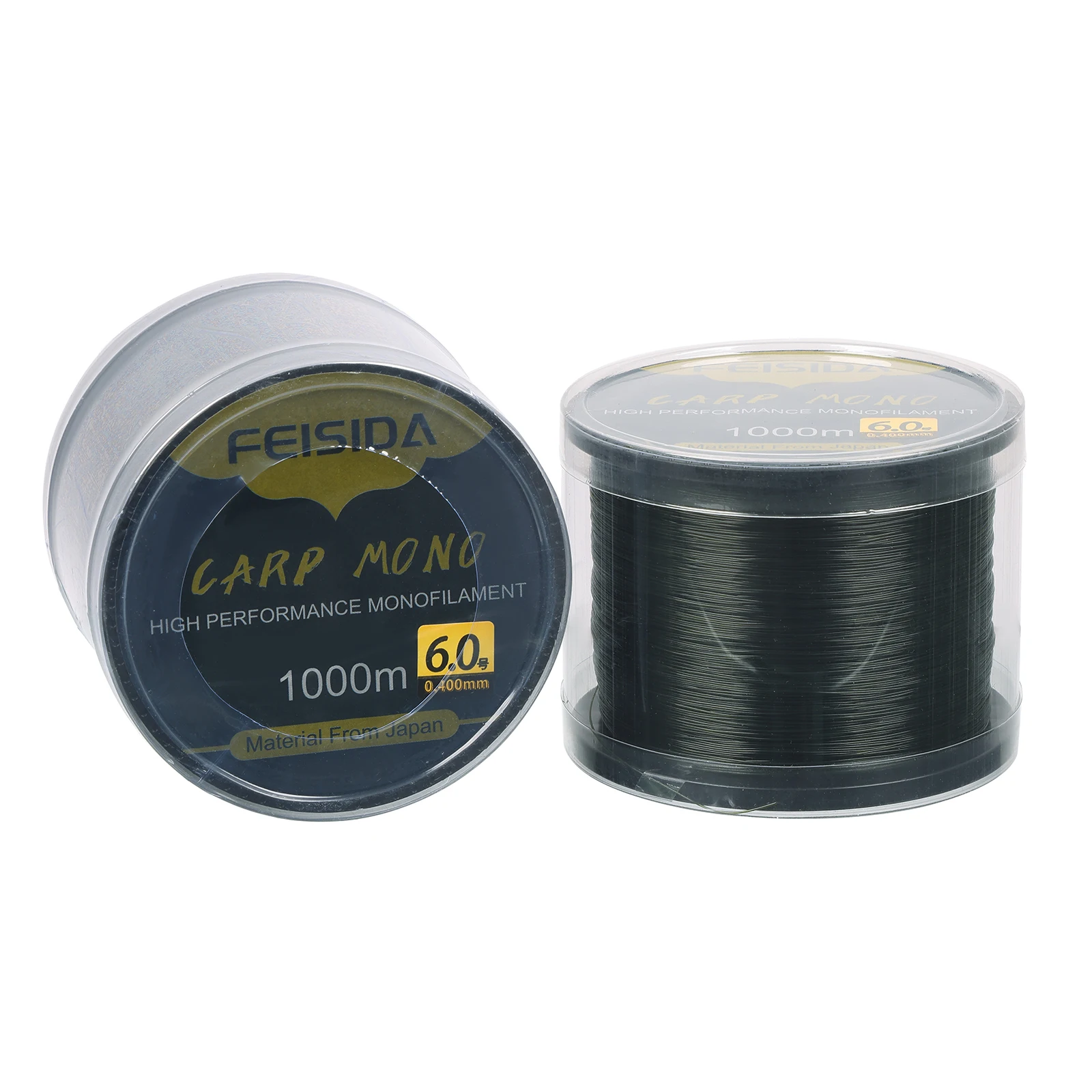 Feisida Fluorescent Yellow Nylon Carp Line