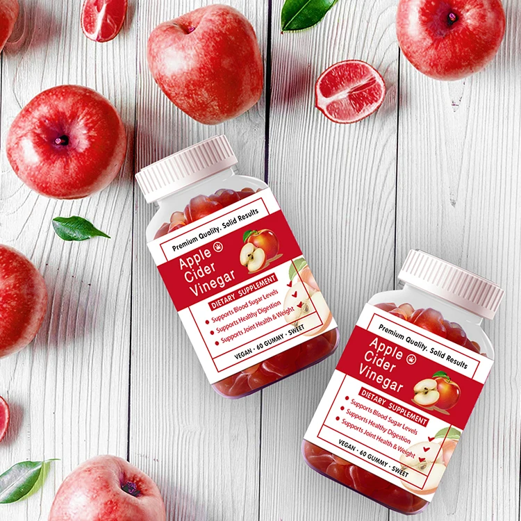 Private Label Beauty Organic Apple Cider Vinegar Gummies Formulated