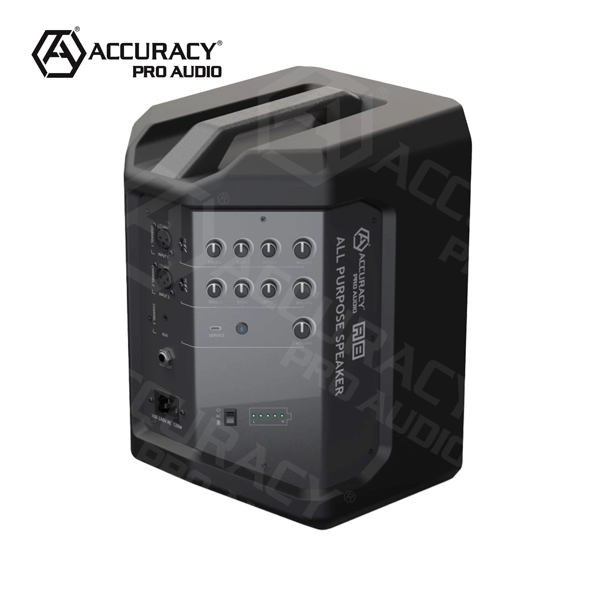 Experience Superior Sound with Accuracy Pro Audio A8 Portable Speaker