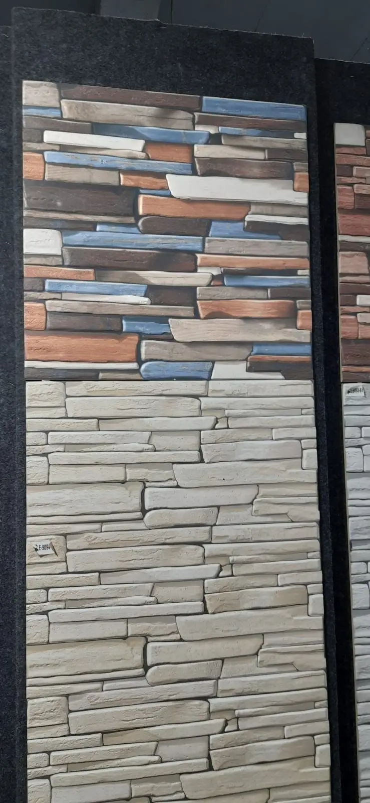 300 x 600 mm 3D Design brick effect stone type Ceramic wall Tiles for home outside area, villa decoration with the best quality