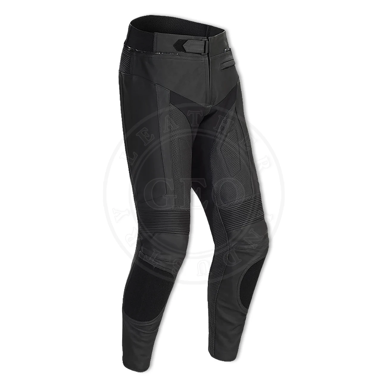 Collection Season Leather Motor Biker Pants