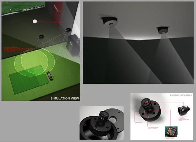 3D Full HD Hanaro Vision Plus 3S (Screen Golf Simulator) long lasting sports machine tools for everyone