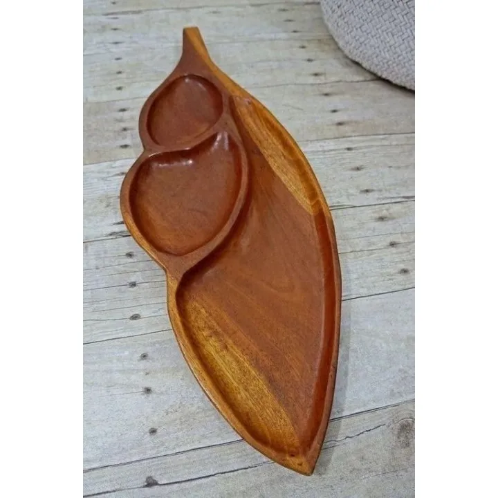 Hotel Supplies Wooden Tray Antique Design Best Quality Mango Wooden Serving Tray & Dish For Kitchenware And Tableware