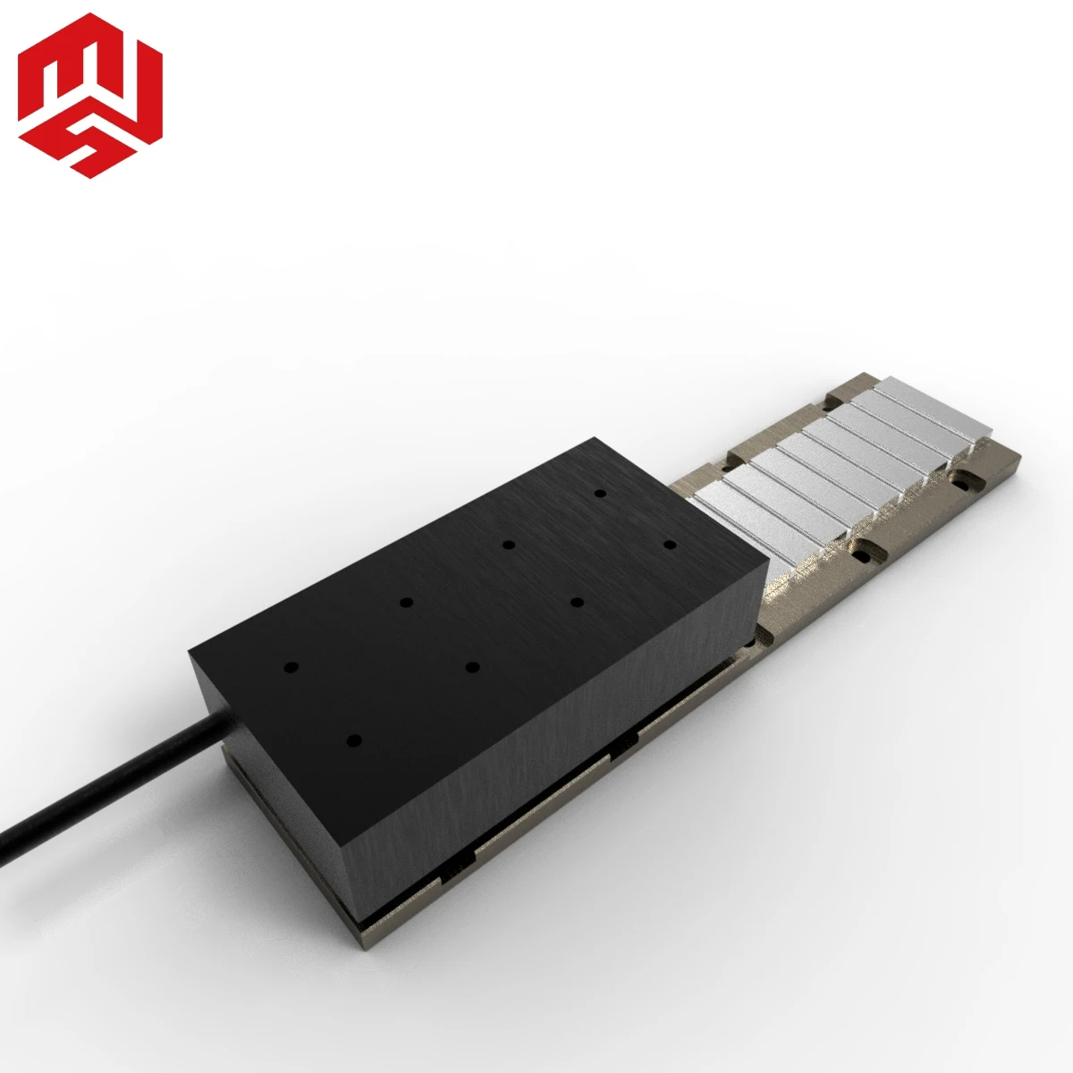 High speed flat iron core linear motor for Semiconductor