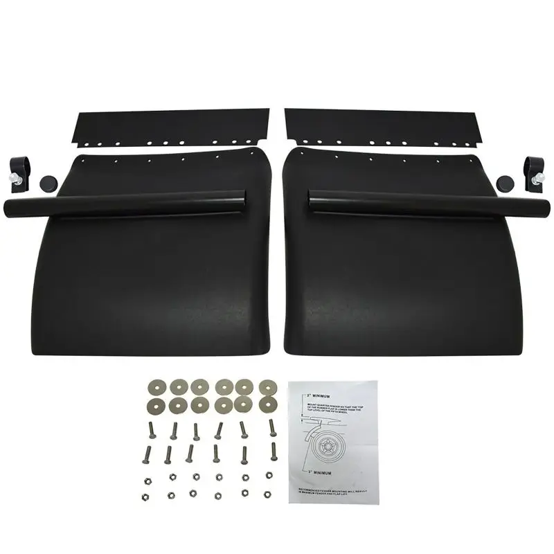 Universal Quarter Fenders for Semi Trucks Exterior Accessories that Fit Perfectly