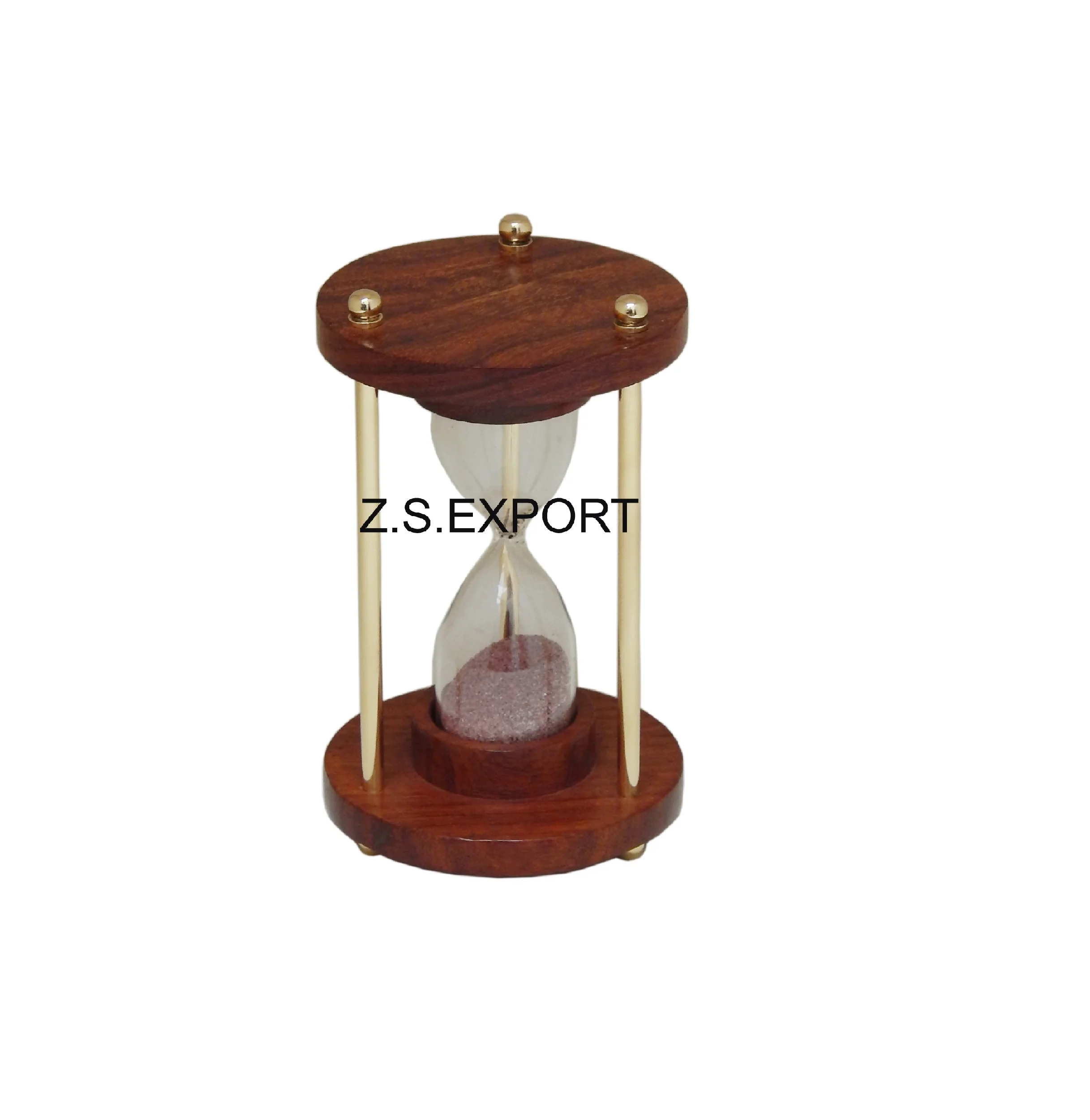 New Modern design Metal Sand Timer Metal hourglass Wholesale Vintage  home decorative Office Desk Item Nautical sand timer