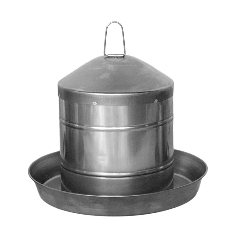 Stainless Steel Poultry Drinker 9 l.