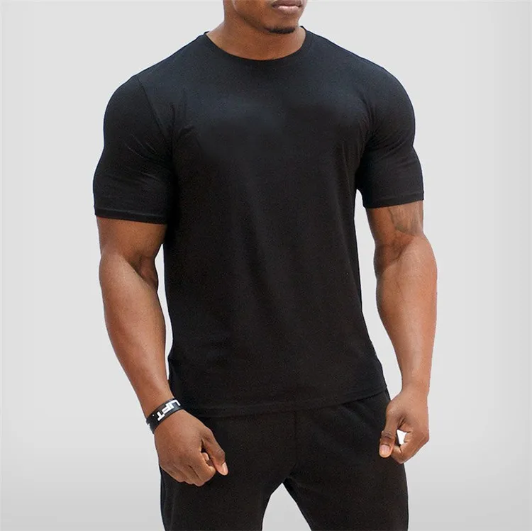 New Arrivals Monogrammed Round Neck T Shirts Factory Wholesale Price Plus Size High Quality T-shirt for Men Wholesale